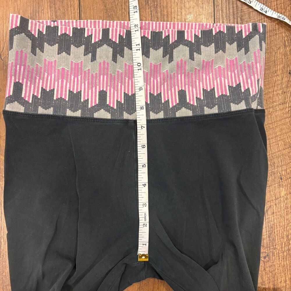 Rare Vtg Y2K Victoria’s Secret Angel Wings Black Fold Over Leggings Sz Small - Picture 7 of 9